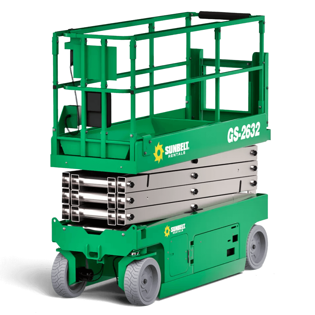 25'-26' Electric Scissor Lift Narrow.
